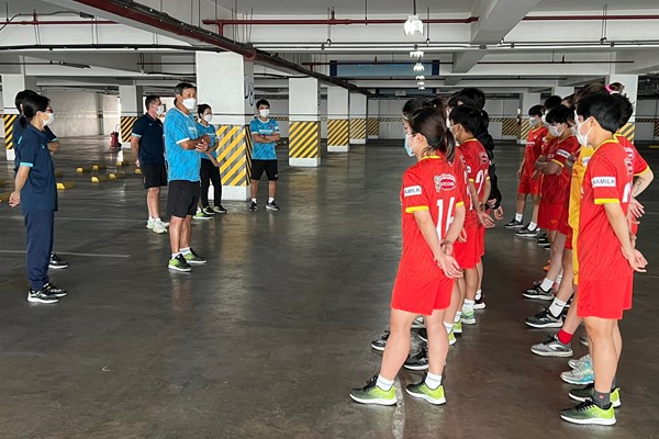 Tuyển nữ Việt Nam quyết tâm giành HCĐ AFF Cup 2022 - Anh 1