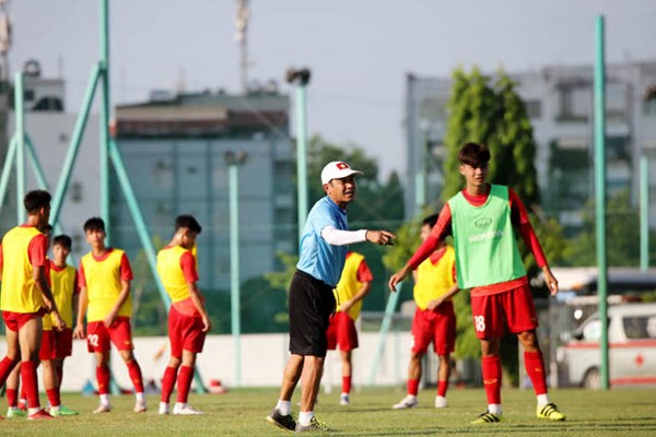 U20 Việt Nam chuẩn bị cho vòng loại châu Á - Anh 1