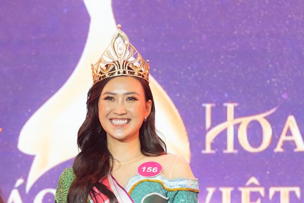 Người đẹp đến từ Tuyên Quang đăng quang Hoa hậu Áo dài Việt Nam 2022 - Anh 2