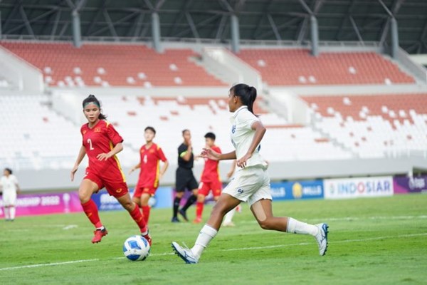 Việt Nam gặp Myanmar ở bán kết Giải vô địch bóng đá nữ U18 Đông Nam Á - Anh 1