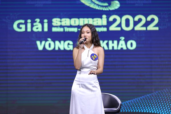 Vòng thi cuối Giải Sao Mai 2022 khu vực miền Trung - Tây Nguyên diễn ra tại Quảng Ngãi - Anh 1
