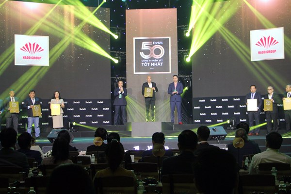 Vinh danh 50 Công ty niêm yết tốt nhất Việt Nam do Tạp chí Forbes Việt Nam bình chọn - Anh 2