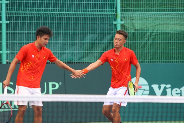 Davis Cup nhóm III: Thắng trận thứ hai, quần vợt Việt Nam chắc ngôi đầu - Anh 3