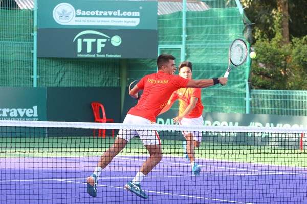 Thắng trận thứ ba, quần vợt Việt Nam tranh ngôi vô địch Davis Cup nhóm III - Anh 3