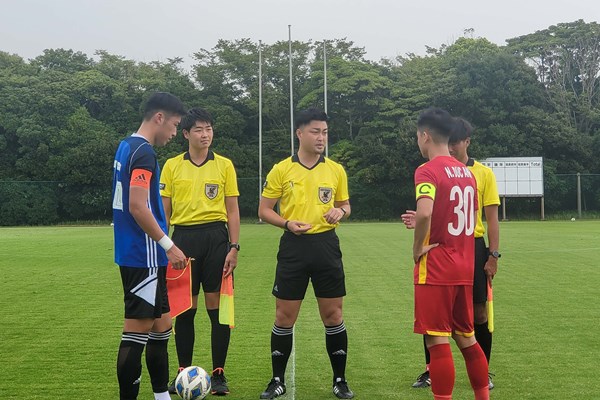 U20 Việt Nam có trận đá tập bổ ích trước U20 Nhật Bản - Anh 1