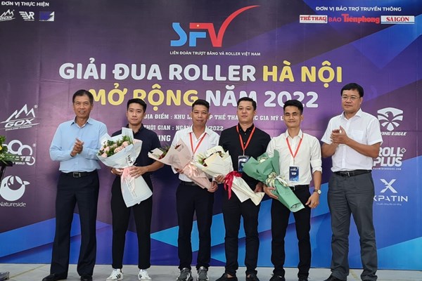 Hơn 500 vận động viên tham dự Giải đua Roller Hà Nội mở rộng 2022 - Anh 1