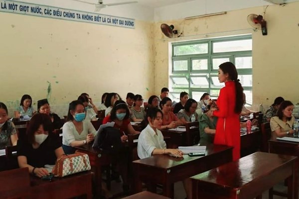 Đà Nẵng: Tăng cường đưa nghệ thuật Bài Chòi vào trường học - Anh 1