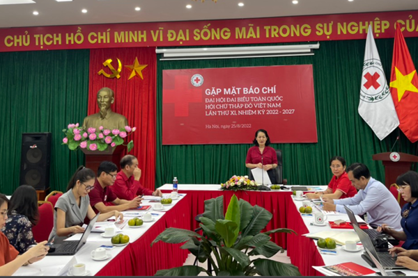 Hơn 500 đại biểu tiêu biểu tham dự Đại hội Hội Chữ thập đỏ Việt Nam lần thứ XI - Anh 1