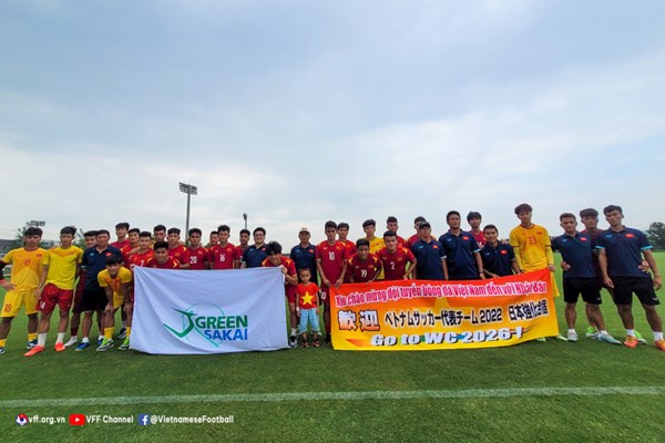 U20 Việt Nam hoàn tất đợt “rèn quân” tại Nhật Bản - Anh 1