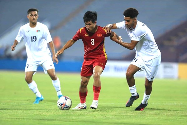 U20 Việt Nam bất phân thắng bại với U20 Palestine - Anh 1
