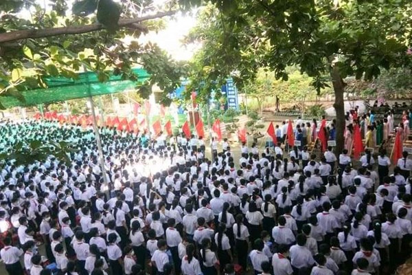 Khánh Hòa: Hơn 291.000 học sinh vui hội khai giảng năm học mới - Anh 1