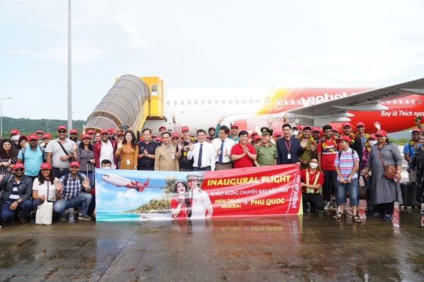 Tiếp tục mở rộng mạng bay đến Ấn Độ, Vietjet khai trương hai đường bay mới kết nối Phú Quốc với New Delhi, Mumbai - Anh 3