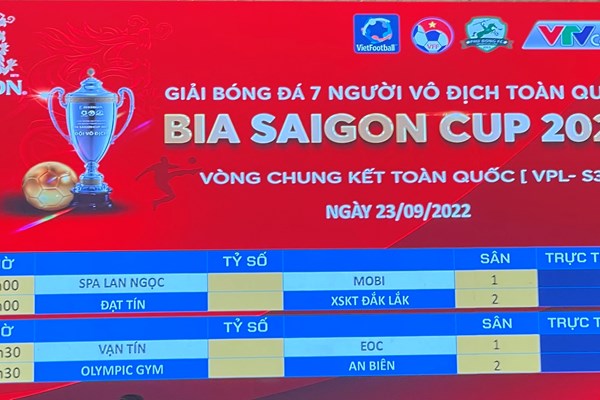 Đội vô địch giải bóng đá 7 người toàn quốc có cơ hội thi đấu giao hữu với tuyển Việt Nam - Anh 2