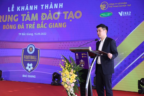 Trung tâm đào tạo bóng đá trẻ tỉnh Bắc Giang: Sẽ là vườn ươm tài năng cho bóng đá Việt Nam - Anh 1