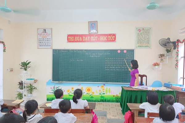Trường Tiểu học Nga Yên (Nga Sơn, Thanh Hóa): Chú trọng nâng cao chất lượng giáo dục toàn diện cho các em học sinh - Anh 1