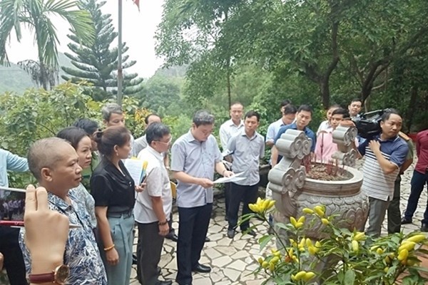 Thanh Hoá: Giao đất thuộc khu vực II di tích quốc gia khi chưa có văn bản đồng ý của Bộ trưởng Bộ VHTTDL - Anh 1