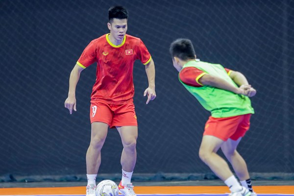 Tuyển Futsal Việt Nam chuẩn bị tham dự giải châu Á - Anh 1
