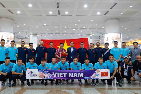 Tuyển Futsal Việt Nam chuẩn bị thi đấu giải châu Á - Anh 1