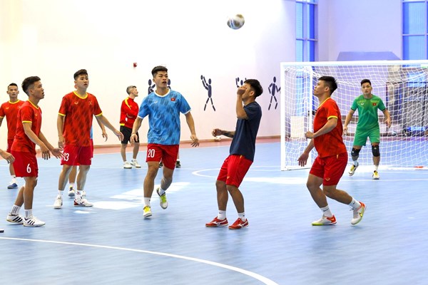 Đội tuyển Futsal Việt Nam: Sẵn sàng cho ngày hội lớn - Anh 1
