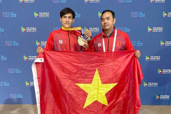 Nhà vô địch World Games môn Muay Nguyễn Trần Duy Nhất được vinh danh - Anh 1