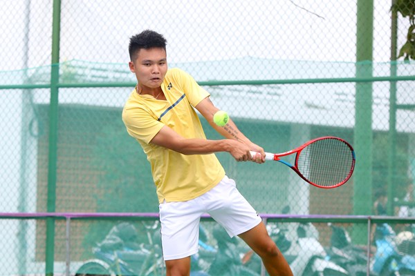 Hoàng Nam gặp Linh Giang tại giải quần vợt nhà nghề M25 Tây Ninh - Anh 2