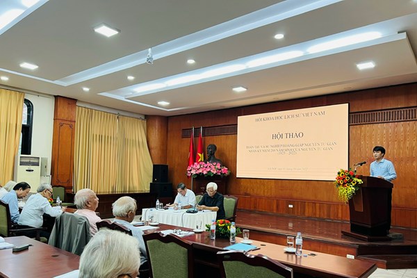 Hội thảo về thân thế và sự nghiệp của Hoàng giáp Nguyễn Tư Giản - Anh 2