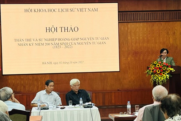 Hội thảo về thân thế và sự nghiệp của Hoàng giáp Nguyễn Tư Giản - Anh 3