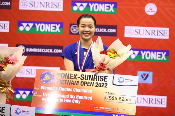 Thuỳ Linh vô địch Vietnam Open 2022 - Anh 2