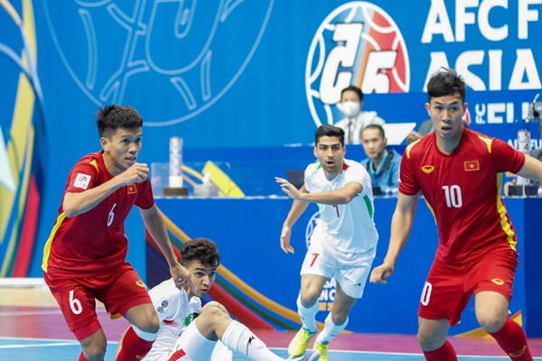 Tuyển Futsal Việt Nam dừng bước tại tứ kết giải châu Á - Anh 1