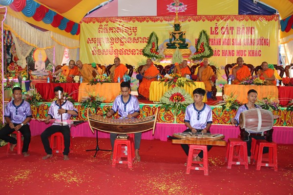 Kiên Giang tổ chức Liên hoan nghệ thuật truyền thống Khmer - Anh 1