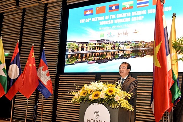 Phiên họp Nhóm Công tác Du lịch Tiểu vùng Mekong mở rộng lần thứ 50:  Hợp tác, cùng hành động để phục hồi du lịch - Anh 1