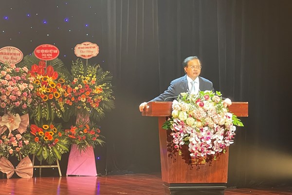 Trường Đại học Sân khấu - Điện ảnh Hà Nội khai giảng năm học 2022-2023 - Anh 1