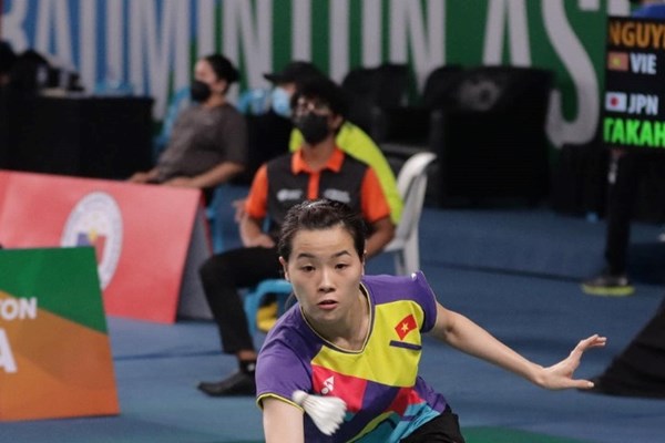 Thuỳ Linh rộng cửa vào chung kết giải cầu lông quốc tế Australia - Anh 1