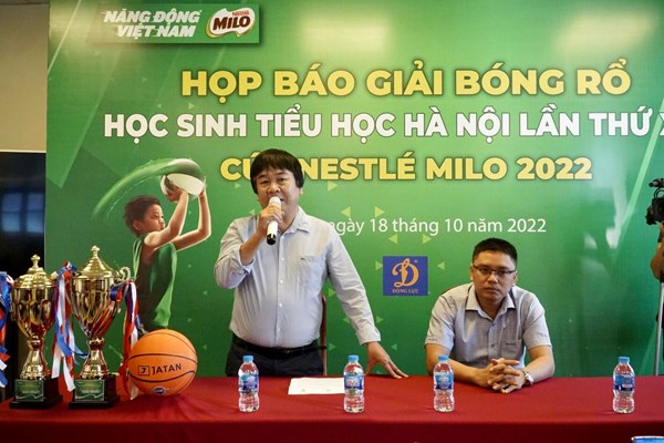 128 đội tham dự giải Bóng rổ Học sinh Tiểu học Hà Nội 2022 - Anh 1