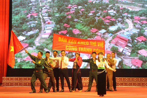 20 đội tham dự Hội thi Dân vận khéo tỉnh Điện Biên năm 2022 - Anh 2