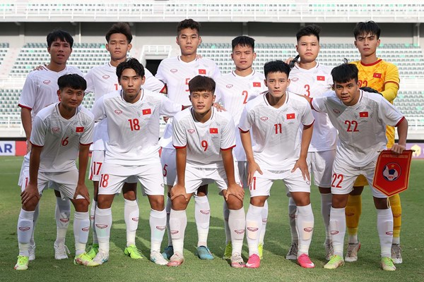 U20 Việt Nam nằm ở nhóm hạt giống số 3 tại giải châu Á - Anh 2