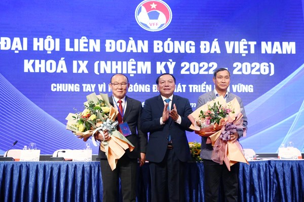 Bộ trưởng Nguyễn Văn Hùng giao 6 nhiệm vụ cho Liên đoàn Bóng đá Việt Nam nhiệm kỳ  IX - Anh 3