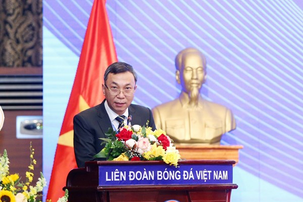 Bộ trưởng Nguyễn Văn Hùng giao 6 nhiệm vụ cho Liên đoàn Bóng đá Việt Nam nhiệm kỳ  IX - Anh 6