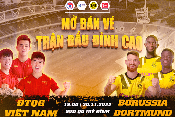 Vé xem tuyển Việt Nam đấu Dortmund được bán tại 4 địa điểm - Anh 1