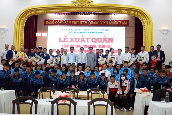 Thừa Thiên Huế tham gia thi đấu 17 bộ môn tại Đại hội TDTT toàn quốc - Anh 2