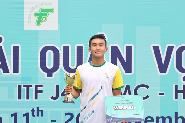 Việt Nam giành 2 HCV tại giải quần vợt ITF J4 HCMC - Anh 1