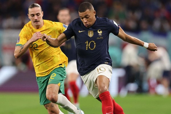 World Cup 2022: ĐKVĐ Pháp thắng ngược Australia - Anh 1