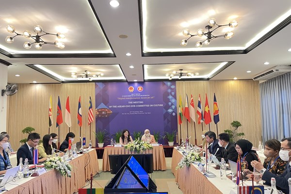 Hội nghị lần thứ 57 ASEAN-COCI: Phiên họp của các Tiểu ban Văn hóa, Thông tin ASEAN - Anh 1