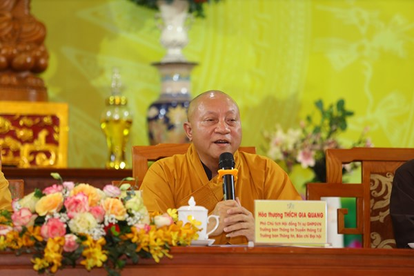Hơn 1000 đại biểu tham dự Đại hội Phật giáo toàn quốc lần thứ IX - Anh 2