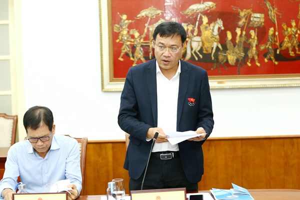 Bộ trưởng Nguyễn Văn Hùng: Cùng đồng hành để viết lên một kỳ Đại hội Thể thao toàn quốc thành công sau SEA Games 31 - Anh 2