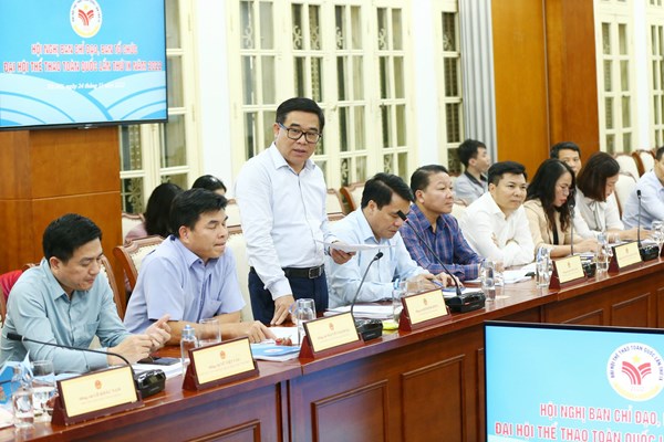 Bộ trưởng Nguyễn Văn Hùng: Cùng đồng hành để viết lên một kỳ Đại hội Thể thao toàn quốc thành công sau SEA Games 31 - Anh 7