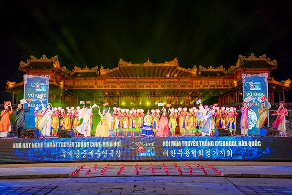 “Vũ khúc giao hòa”- chương trình nghệ thuật truyền thống Việt Nam- Hàn Quốc - Anh 1