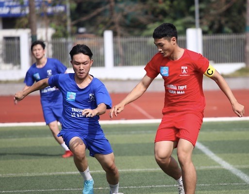 Gần 2.000 cầu thủ tham dự Giải bóng đá học sinh THPT Hà Nội - An ninh Thủ đô - Anh 3