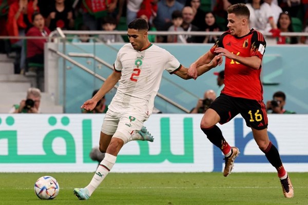 Tuyển Bỉ bất ngờ thua sốc trước  Marocco - Anh 1