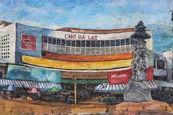 Lâm Đồng: Độc đáo bích họa trên các bờ taluy đường phố Đà Lạt, thu hút du khách - Anh 6